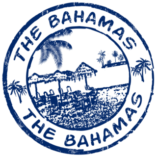 The Bahamas Stamp Sticker