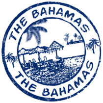 The Bahamas Stamp Sticker