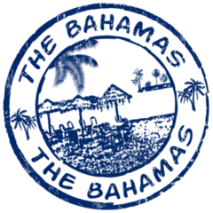 The Bahamas Stamp Sticker