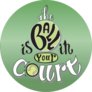 The Ball Is In Your Court Sticker