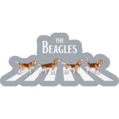 The Beagles Grey Sticker 