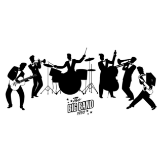 The Big Band 1950 Sticker