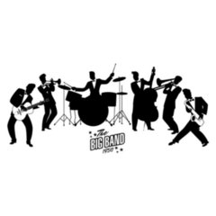 The Big Band 1950 Sticker