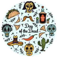 The Day Of The Dead Icon Sticker