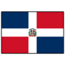 The Dominican Republic Flag Sticker