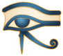 The Eye Of Horus Egypt Deity Illustration Sticker