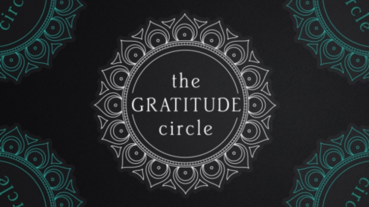 The Gratitude Circle Custom Die Cut Stickers