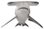 The Great Hammerhead Shark Sticker