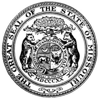 The Great Seal Of The State Of Missouri Sticker