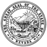 The Great Seal Of The State Of Nevada Sticker