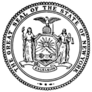 The Great Seal Of The State Of New York Shield Sticker