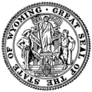 The Great Seal Of The State Of Wyoming Sticker