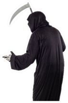 The Grim Reaper Or Death Halloween Costume Sticker