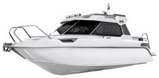 The Image Of Motor Boat Sticker
