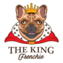The King French Bulldog Sticker