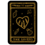 The Lovers Tarot Card Sticker