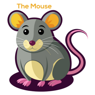 The Mouse Staring Sticker