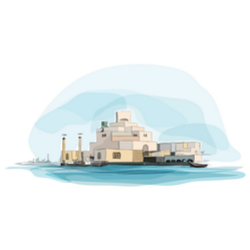 The Museum Of Islamic Art Doha, Qatar Sticker