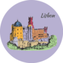The National Palace Of Pena - Lisbon Portugal Sticker