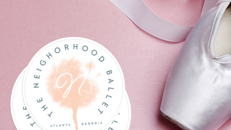 The Neighborhood Ballet Circle Stickers