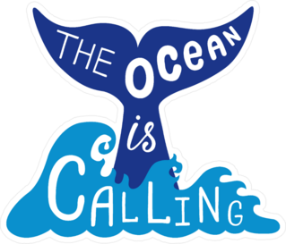 The Ocean Is Calling Sticker