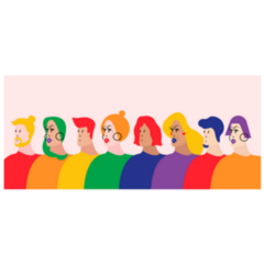The Queer Community Lgbtq Illustration Sticker