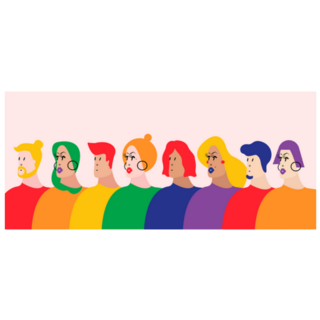 The Queer Community Lgbtq Illustration Sticker