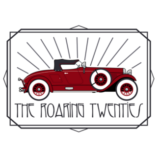 The Roaring Twenties Car Sticker