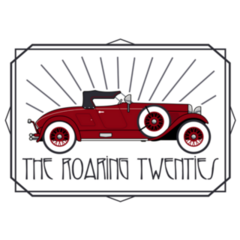The Roaring Twenties Car Sticker