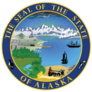 The Seal Of The State Of Alaska Sticker