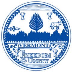 The Seal Of The State Of Vermont Freedom & Unity Sticker