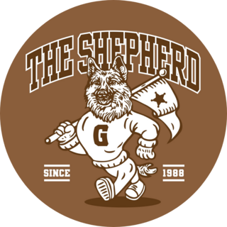 The Shepherd Mascot Sticker