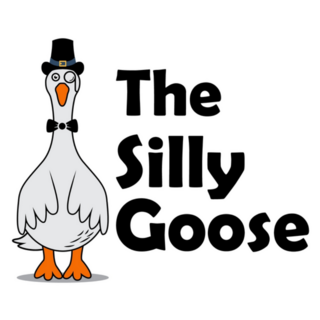 The Silly Goose Logo Sticker