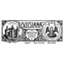 The State Banner Of Louisiana Pelican State Sticker