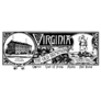The State Banner Of Virginia The Old Dominion Sticker