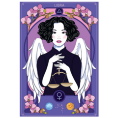 The Woman Who Represents Libra Sticker
