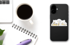 Theater Show Art Form With Acting Stage Sticker on a Phone (New) example