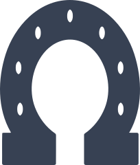 Thick Horseshoe Sticker