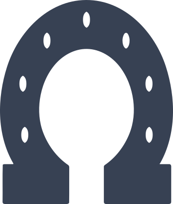 Thick Horseshoe Sticker