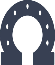 Thick Horseshoe Sticker