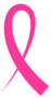 Thin Pink Ribbon Sticker