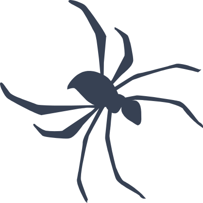Thin Spider Sticker