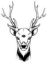 Third Eye Boho Deer Sticker