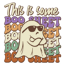 This Is Some Boo Sheet Funny Halloween Ghost Sticker