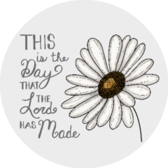 This Is The Day That The Lord Has Made A Quote From The Bible Sticker