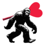 This Whimsical Bigfoot Sticker