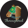 Thoroughbred Horse Kentucky Derby Sticker
