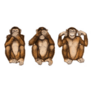 Three Monkeys, Covering Ears Eyes And Mouth Sticker