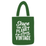 Thrift Shop Bag Save The Planet Sticker