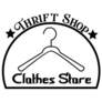 Thrift Shop CLothes Store Logo Sticker